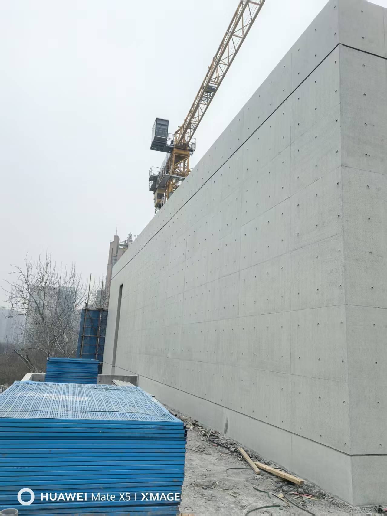 政务大厅外墙清水混凝土