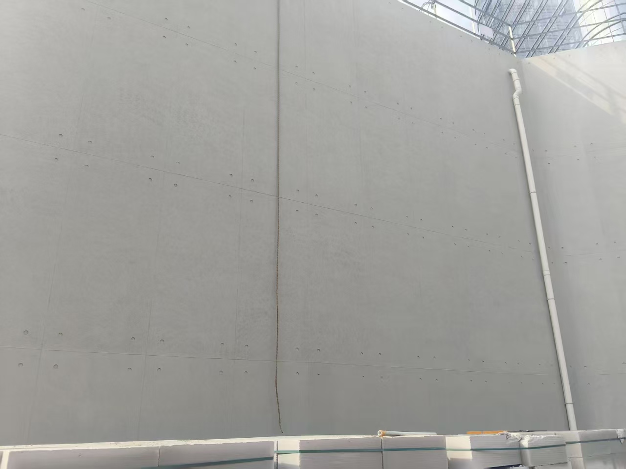 水务泵站外墙仿清水混凝土