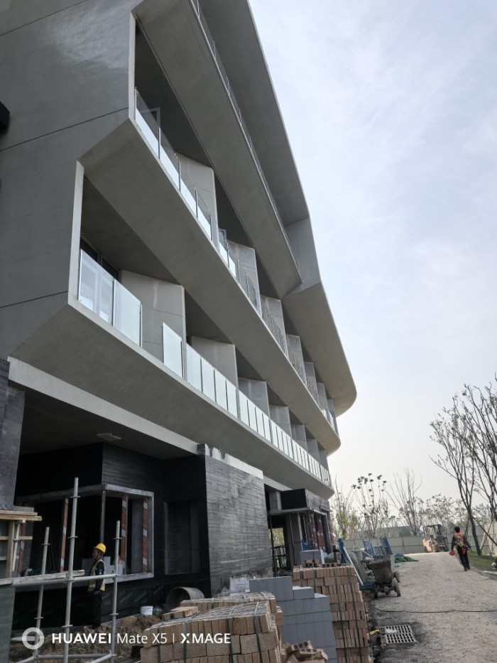 济南鹊山园博园诗莉莉度假酒店施工现场效果图4