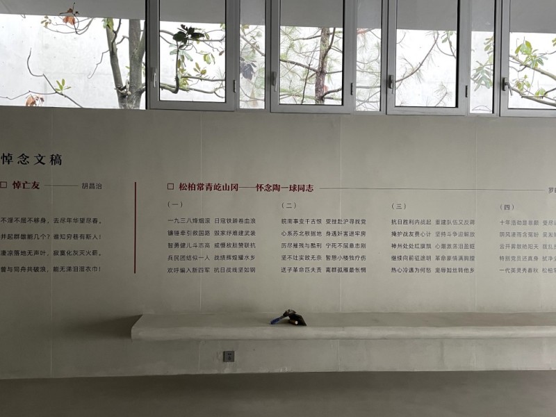 苏州陶一球纪念馆清水混凝土保护项目施工现场效果图4