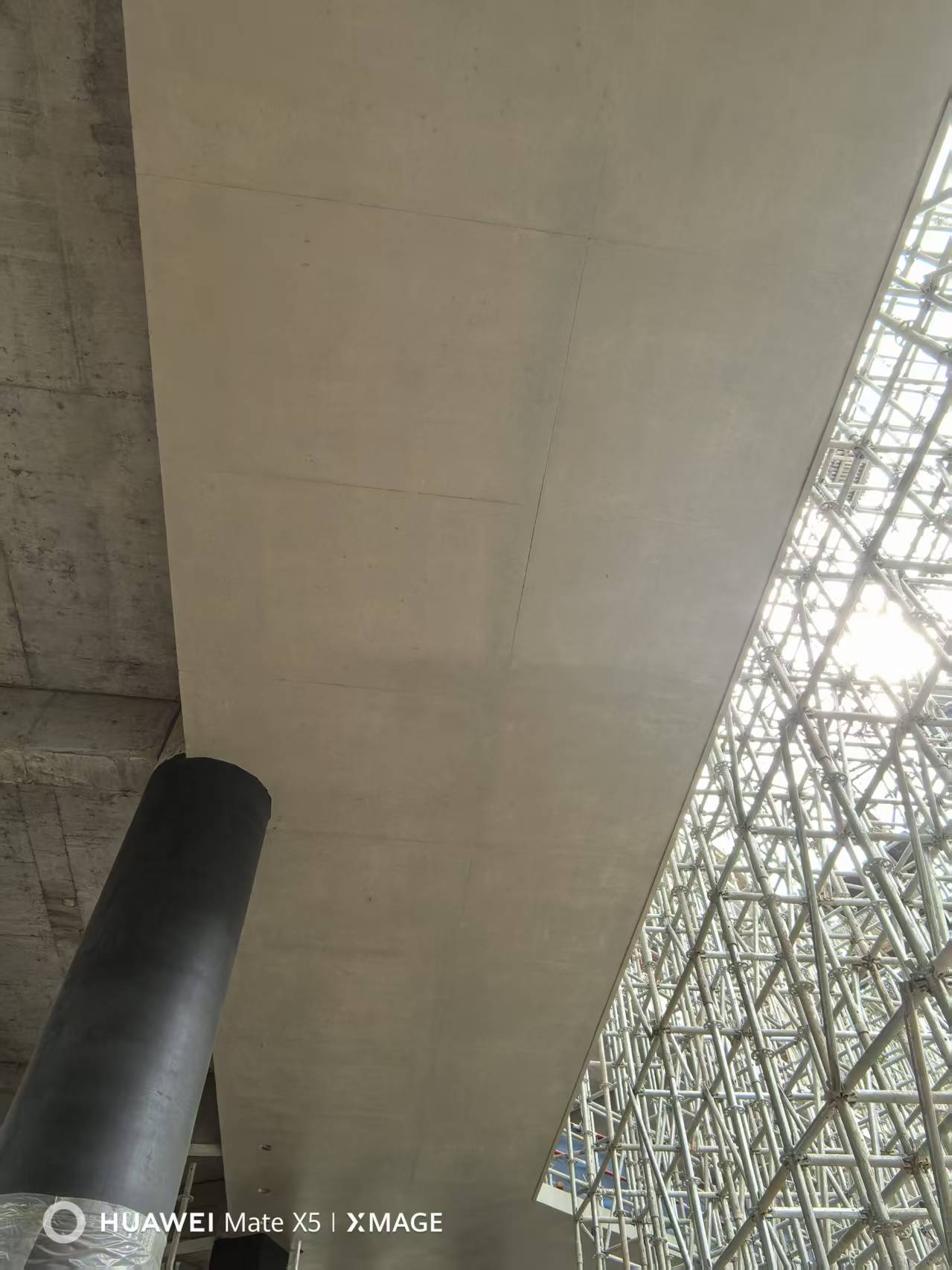 房建顶板清水混凝土保护剂现场图片7